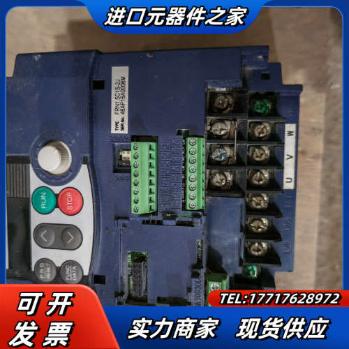 FRN1.5C1S-2J变频器，功能，成色如图，缺盖议价
