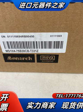 伺服电机，MS1H4-75B30CB-T331Z ，议价