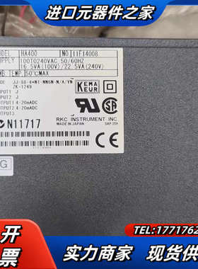 正品RKC 控温器 温控表HA400 JJ-88-4*N议价