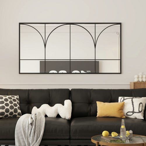 法式复古铁艺壁挂装饰镜