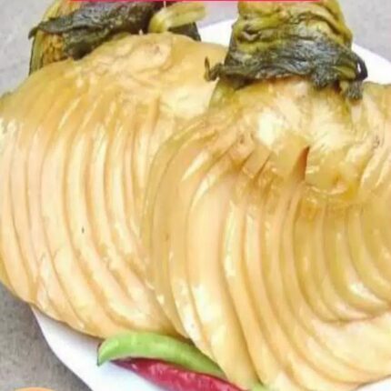 嘉善杨庙东麟湖大头菜200整个切片装开袋即食下饭菜老牌子真空