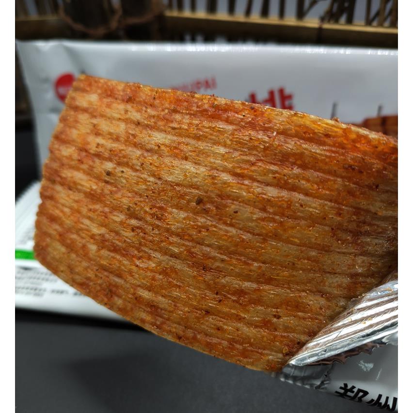 顺天缘手撕素牛排辣条辣片18g*60袋80后童年怀旧香辣面筋零食小吃