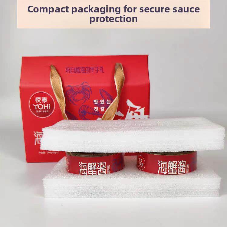 威海特色即食海鲜酱礼盒2瓶/盒经典即食海蟹酱悦泰对虾酱纪念品