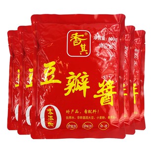 香其豆瓣酱600g黑龙江特产香其酱农家大酱豆酱拌饭包下饭包邮