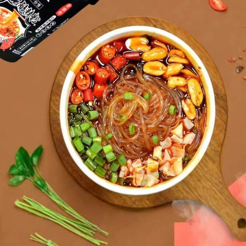 陈薯酸辣粉桶装黑金版正宗红薯粉贵州官方旗舰店可吃方便速食,粮油调味/速食/干货/烘焙,方便粉丝/粉条,淘宝优惠券,粉丝福利购,淘宝优惠卷