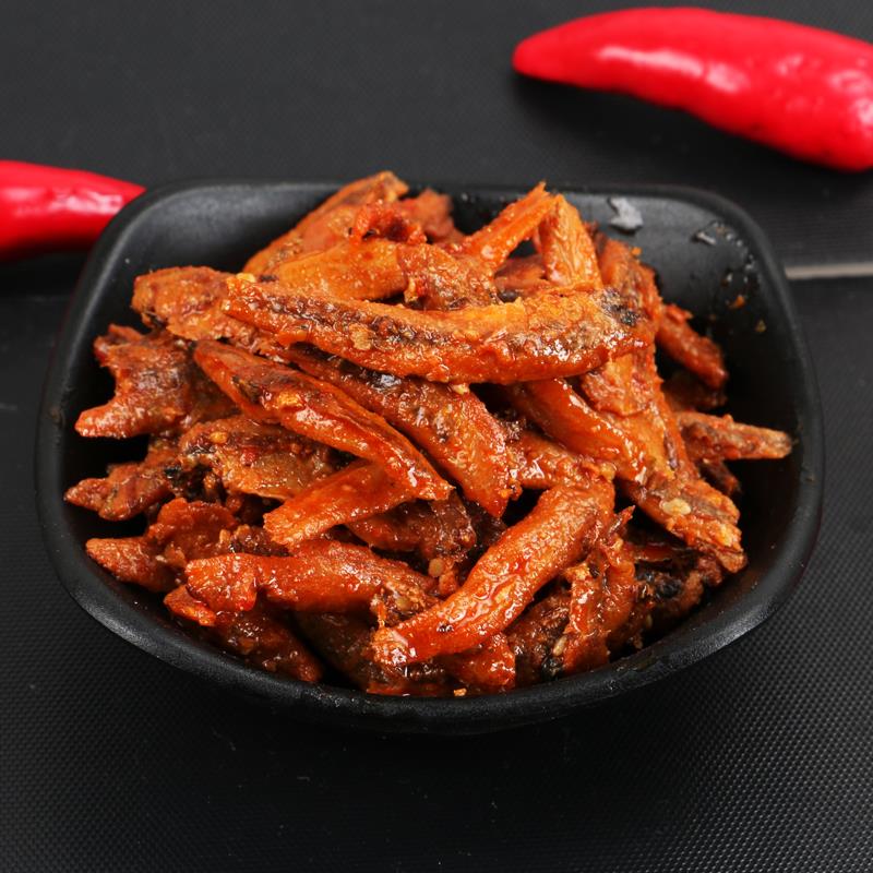 年年有东江大坝鱼刁味鱼霸12g香辣鱼仔毛毛鱼鱼零食湖南郴州特产