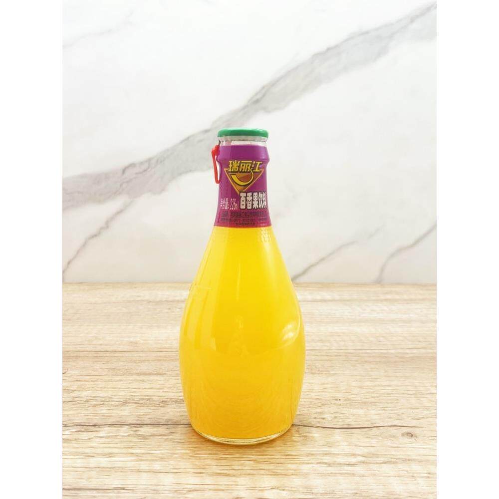 瑞丽江百香果汁饮料云南特产芒果汁酸角汁玻璃瓶网红小饮料226ml