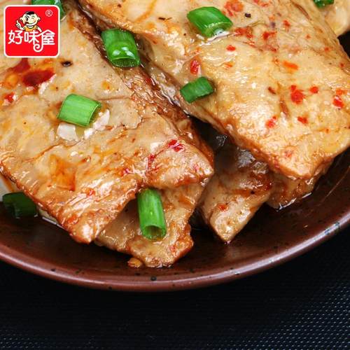 好味屋手撕素肉排24g/包 香辣素牛排烧烤麻辣味豆腐干怀旧小零食