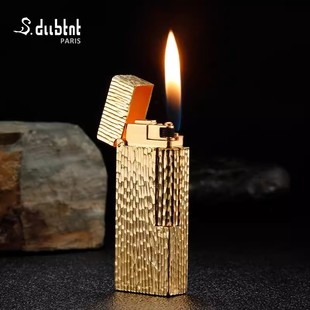 正品法国S.dubtnt都柏特打火机充气小巧便携高档黄铜男士生日礼品