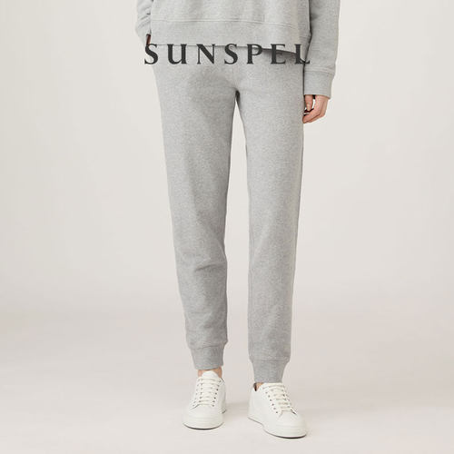 SUNSPEL全棉宽松束脚运动卫裤