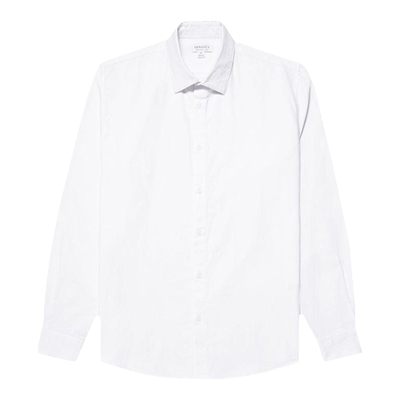 SUNSPEL男士纯棉牛津纺长袖衬衫