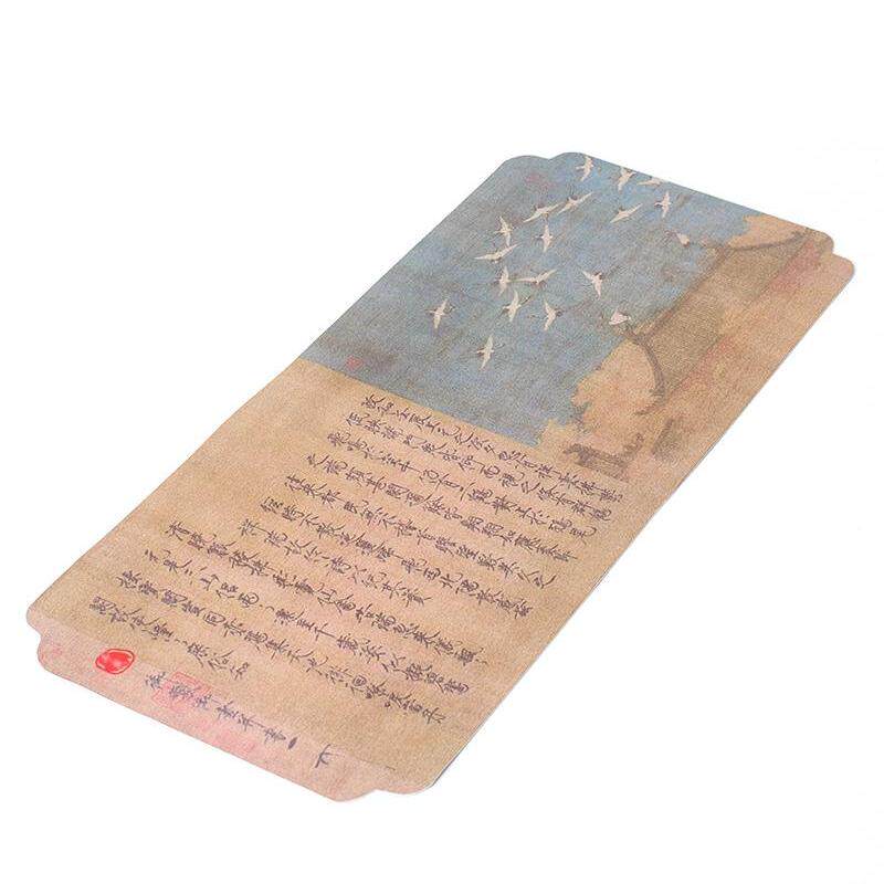 瑞鹤绿竹防水茶席茶桌布新中式禅意桌旗中式茶旗茶布垫子茶巾布艺