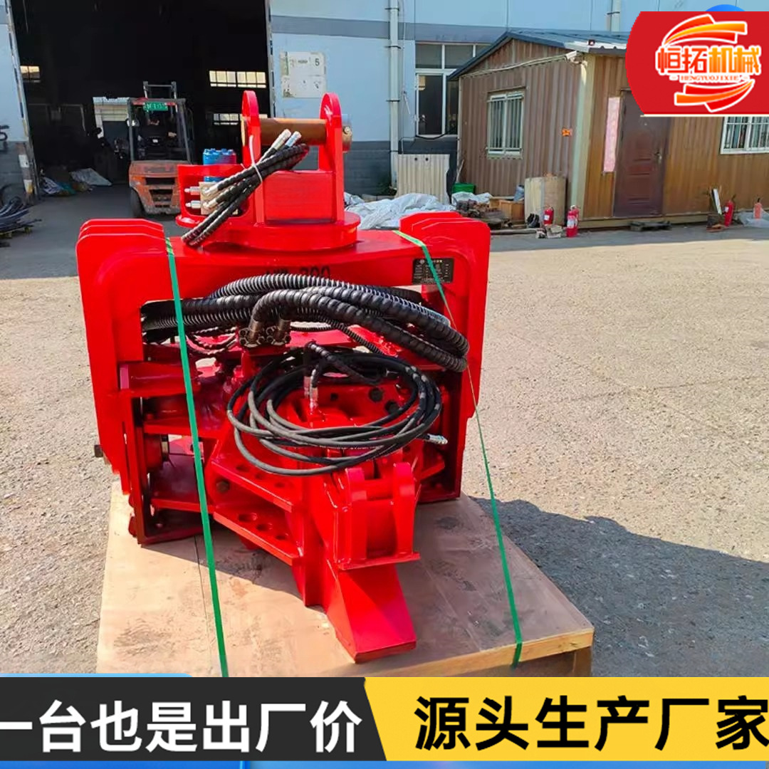 挖机打桩机液压式桩机 液压打桩锤水泥管桩钢板桩打拔桩振动锤