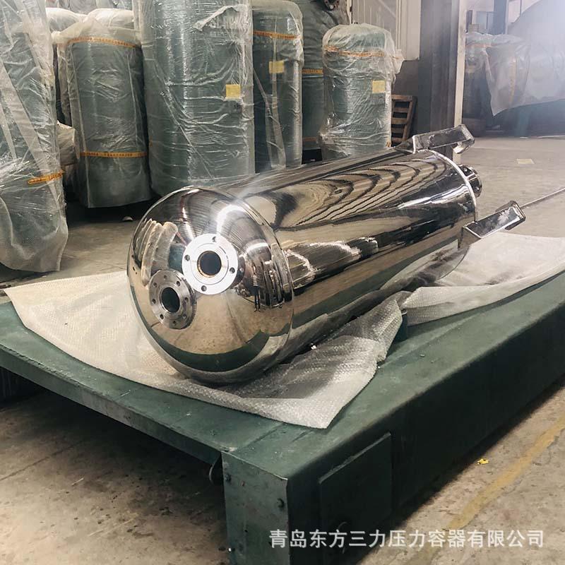 加工定做不锈钢储罐 304立式储气罐1-100立方 带证配件齐