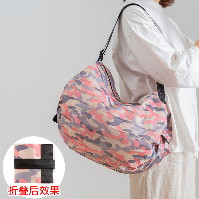 大容量买菜包可折叠多功能购物袋子轻便短途旅行包衣服收纳包杂物