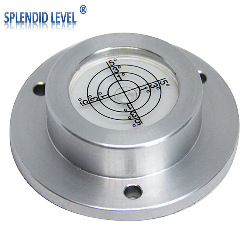 万向水平仪铝合金水平仪迷你小型水准泡法兰盘水准气泡吊车水准器
