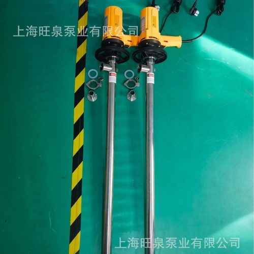 上海旺泉SB-370W+HD-SS304-1000 3A不锈钢抽液泵、卫生级抽桶泵