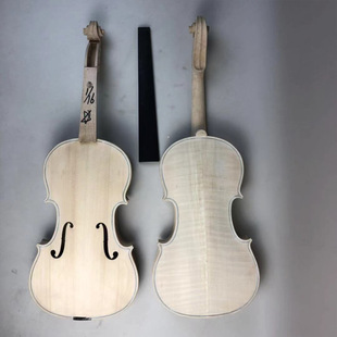 供应普花小提琴白胚未完成白胚小提琴白茬小提琴