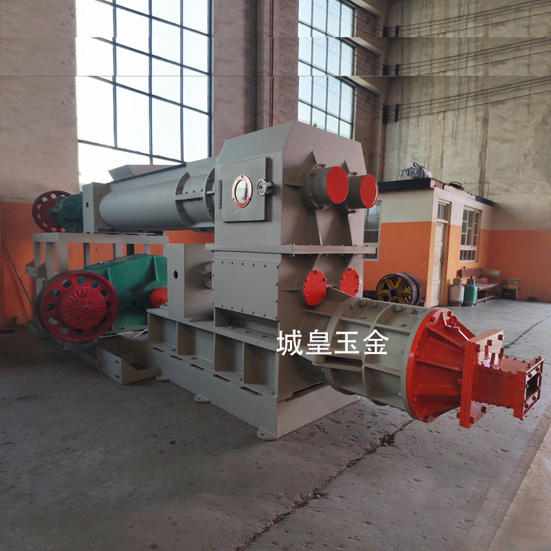 黏土制砖生产线小型粘土练泥机 真空小青砖挤出机 红土挤砖机设备