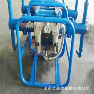 英森达机械热销矿用气动注浆泵 2ZBQ系列柱塞式双缸双液注浆机