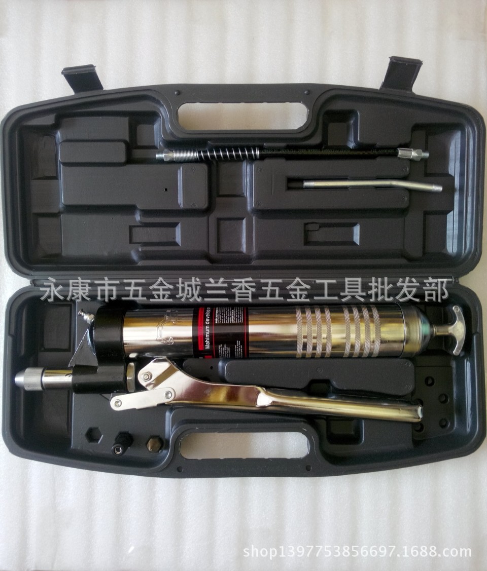 厂家批发精品600cc精品黄油枪 手动工业级黄油枪