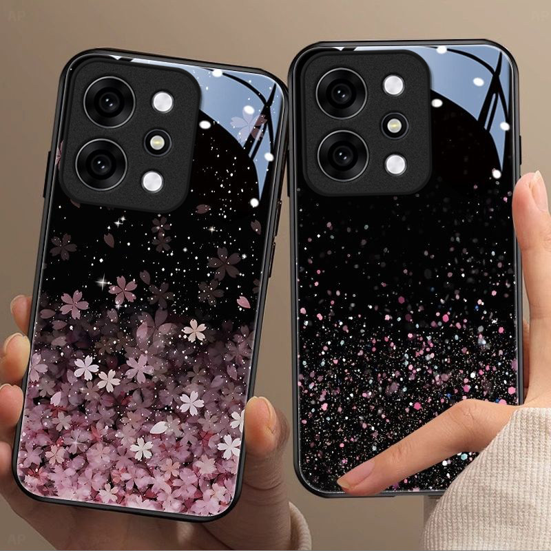 满屏樱花适用OPPOReno15Pro手机壳opporeno14/1高级12/11新款10/9/8Pro+玻璃7/4seoppo5k硬壳3/6Pro5g防摔2z