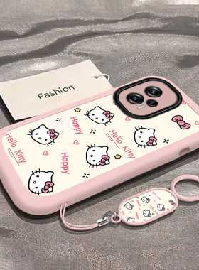 可爱猫咪适用红米Note11T手机壳新款21091116AI防摔镜头全包男女挂绳硅胶软壳保护套高级感时尚创意小众情侣