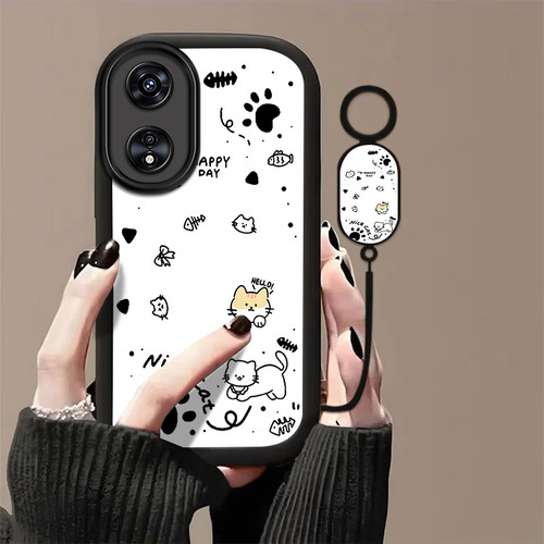 适用OPPOA975G手机壳oppoa96/95/72新款a93/92/56s防摔55/53/52软36/32/5小猫鱼骨11/9/2x全a3/1i包PlusMaxGT