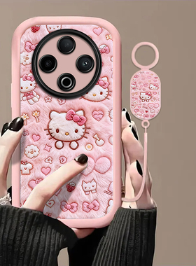 可爱kt猫适用vivoY500手机壳y300/y200/y100i新款y97高级y93/y76/y74/y52/y51sy78/y77t防摔y50/y37mpro+5gGT