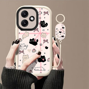 hinova12se 智选 11se可爱猫咪nova10 9防摔鼎桥p50 n8pro 适用华为WIKOHi畅享80s手机壳畅享70 m40 60pro新款