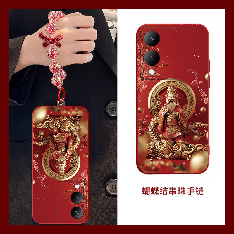 财神驾到适用vivoY36s手机壳y36i新款y35m+高级y33/y31/y3s全包y32/y30/y20防摔y36c软壳y33e保护y305g带挂绳,3C数码配件,手机保护套/壳,淘宝优惠券,粉丝福利购,淘宝优惠卷