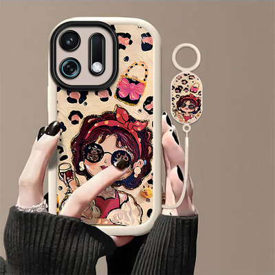 富婆女孩适用OPPOK13TurboPro手机壳k12/11x新款K13s高级感k10活力版k9pro全包防摔k7软壳oppor15梦境oppor17