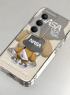 背包熊适用红米Note15R手机壳红米Note14/13/12pro+新款12/11r高级note10/9全包5g防摔11se透明turbo3/4Pro