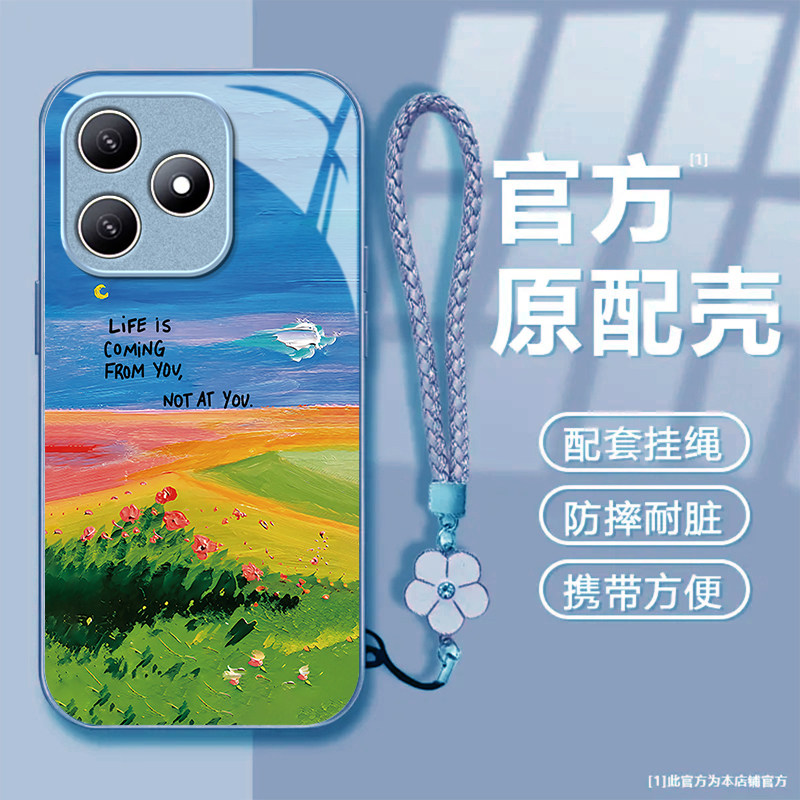 春暖花开适用华为WIKOHi畅享80s手机壳畅享70/60pro新款智选 hinova12se/11se玻璃nova10/9鼎桥p50/m40/n8pro