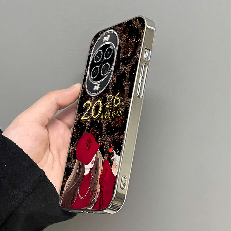 2026有钱适用华为Nova14Pro手机壳nova13/12ultra软壳11/10pro新款nova9/8se高级nova7/6/4防摔5g青春版nov5i