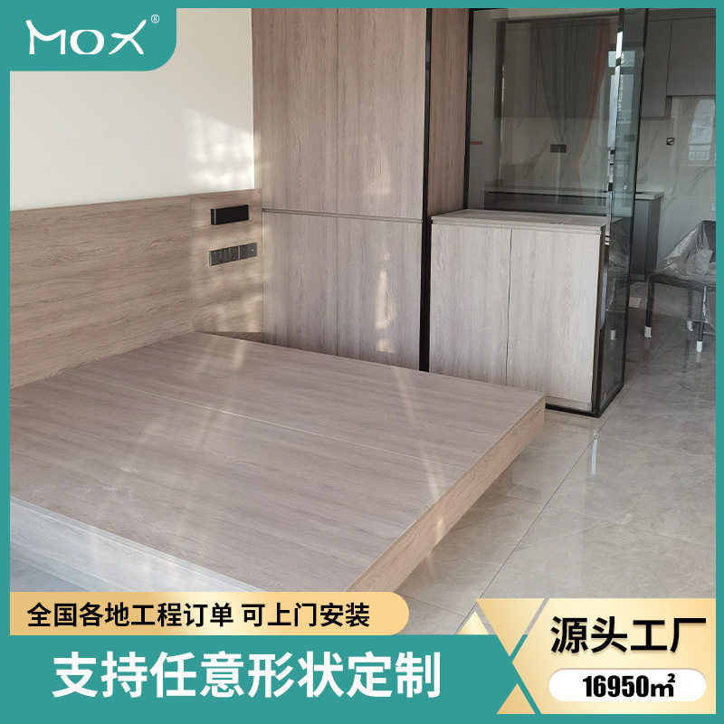 厂家直销酒店公寓全套家具简约现代批发出租房公寓标间全套拼接床