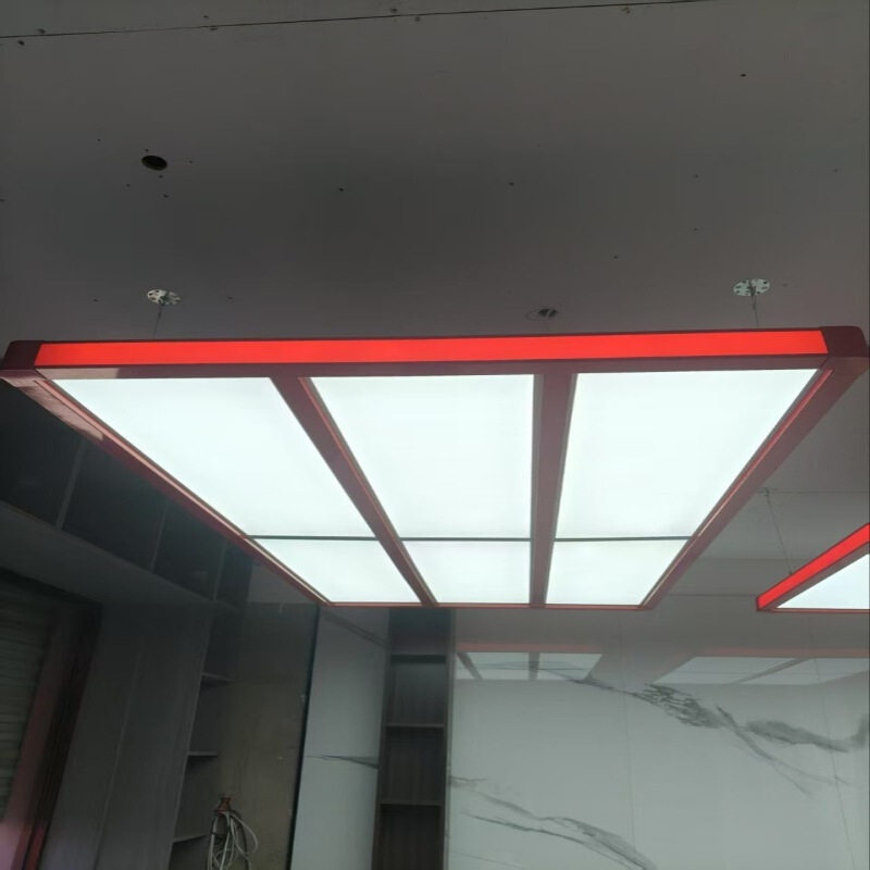 2025新款通体发光LED吊灯台球桌专用无影灯高亮照明台球室灯