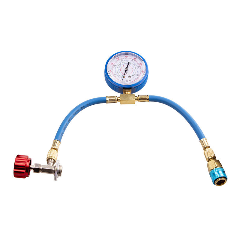 R134a汽车空调加氟工具制冷剂检测加氟管亚洲版M14螺纹，JF005B