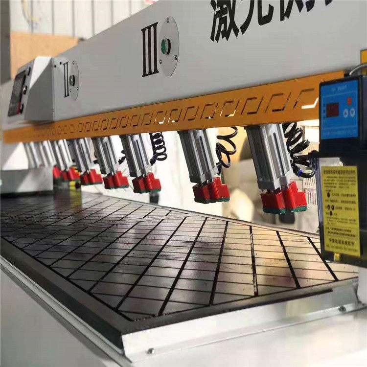 木工钻床侧孔机红外探头盲孔三合一侧面开槽机