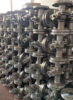 Q644F-16RL DN20Q615F气动三通球阀 云阳县阀门经销商