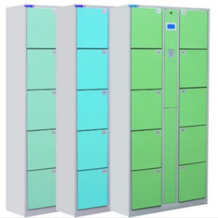 智能更衣柜健身房水上乐园钢制衣鞋存放柜人脸刷卡储物柜厂家