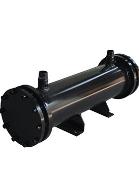 (20+20)40HP 中央空调管壳式蒸发器 工业用冷库水炮散热器换热器