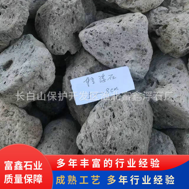 5-8cm天然重型建筑园艺栽培水族馆铺面造景用小块浮石厂家批发