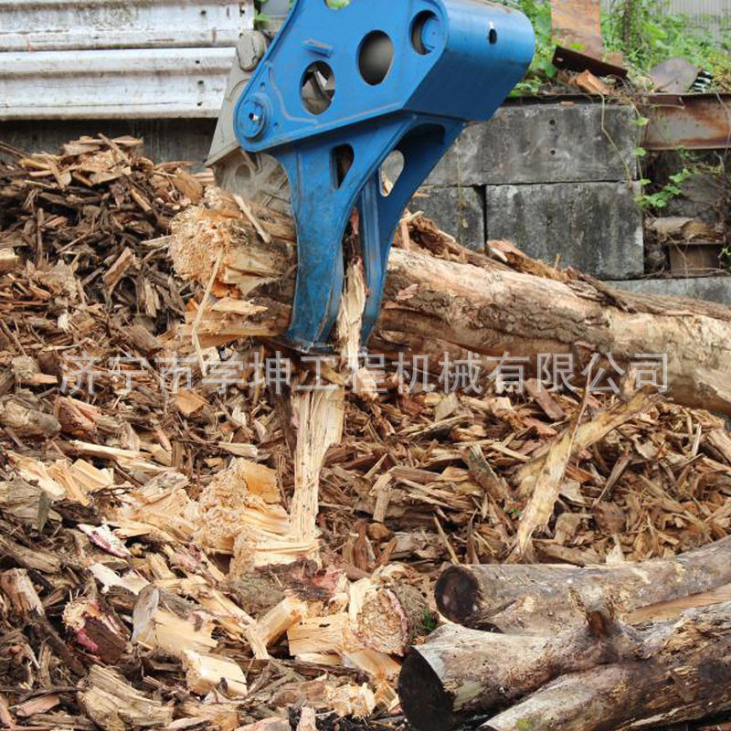 旋转劈木机 圆木劈木机 林场用木材劈刀 多用劈木机 树根劈木器