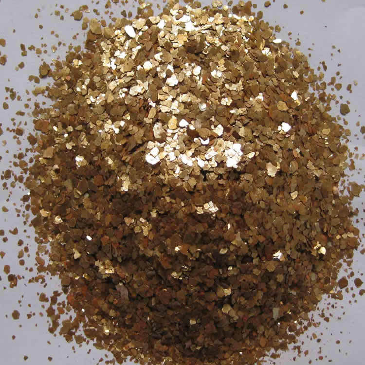 供应金色云母片 8-10目 美甲 涂料 仿石漆 建材等 规格齐全