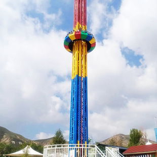 景区热门游乐设备 刺激尖叫 旋转塔跳楼机 空中飞椅 高空飞翔
