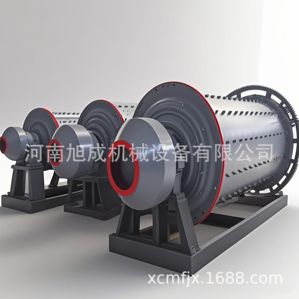 卧式滚筒式陶瓷棒磨机高铝罐磨连续搅拌球磨机器矿石铝灰罐磨机