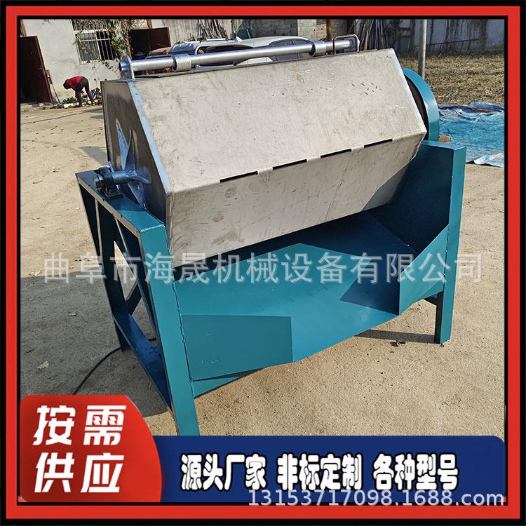 石头倒角干磨机 内衬密封金属除锈机 全自动六角滚筒抛光机