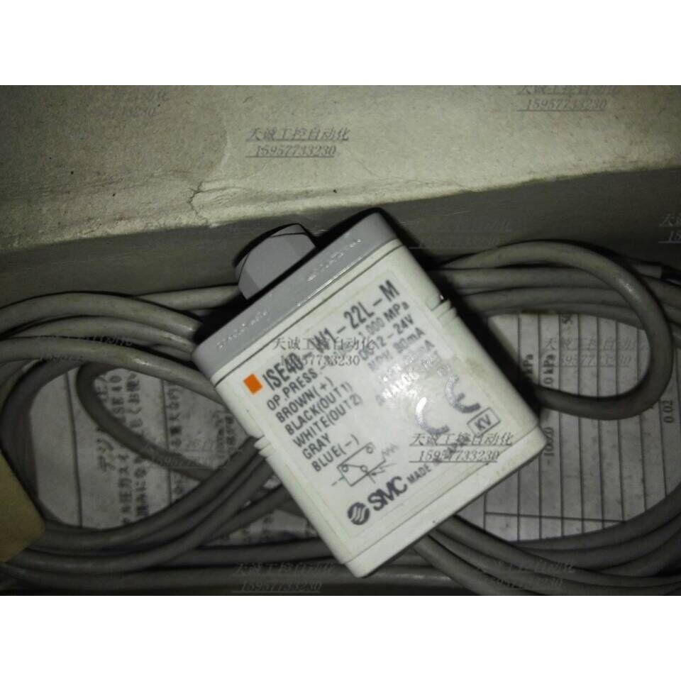 全新SMC传感器数显真空压力表ISE40-W1-22L-M现货