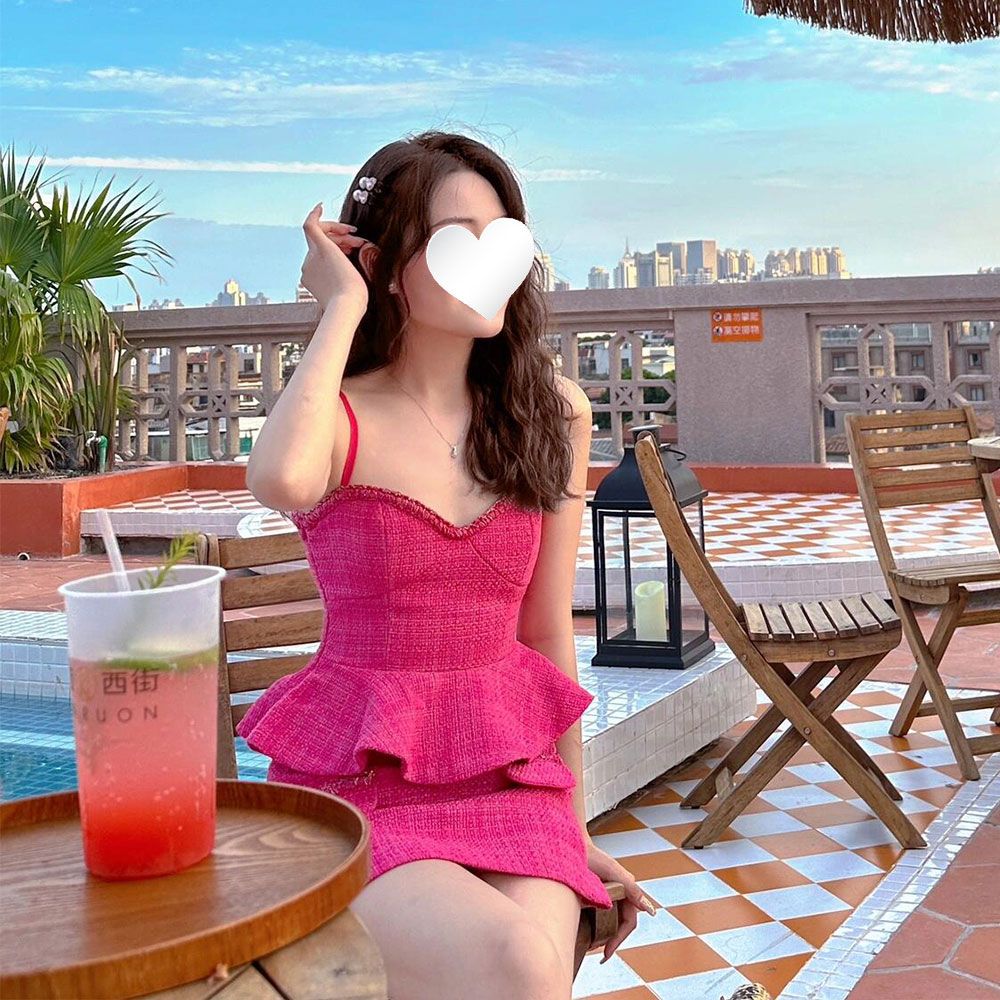 2025夏季新款火龙果色吊